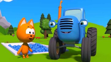 Monkey’s Banana Delivery with the Chatty Blue Tractor
