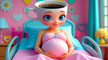 Cappuccina Ballerina Teaches Colors and Shapes with Baby Cup Friend