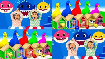 Baby Shark Swim Dance Adventure for Kids - Ocean Song and Family Fun