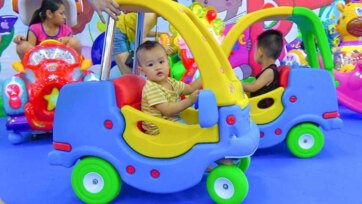 Kids Indoor Playground Car Ride Adventure with Toddlers